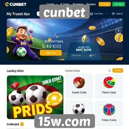 Novas funcionalidades do site cunbet em destaque